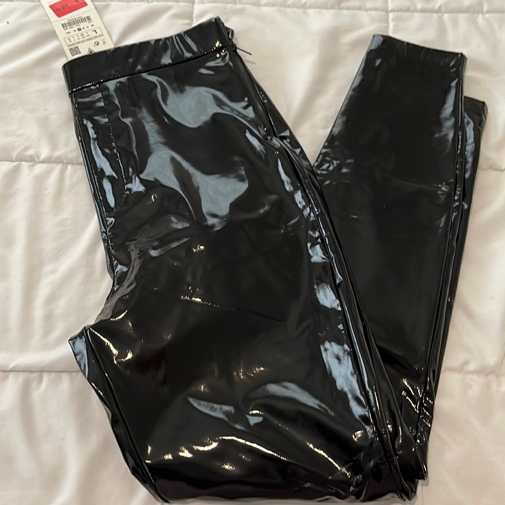 Brand New Zara PU Leather Pants